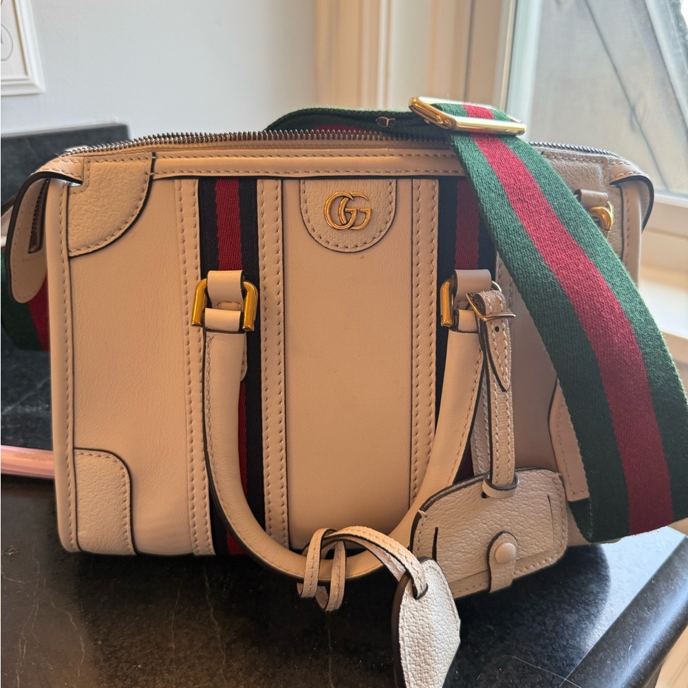 Gucci web sherry  Leather Women's Bag